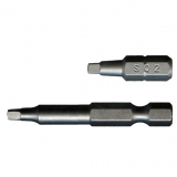 DRIVE BIT SQUARE DRIVE #1 X 25MM - INSERT (HIGH TORQUE)